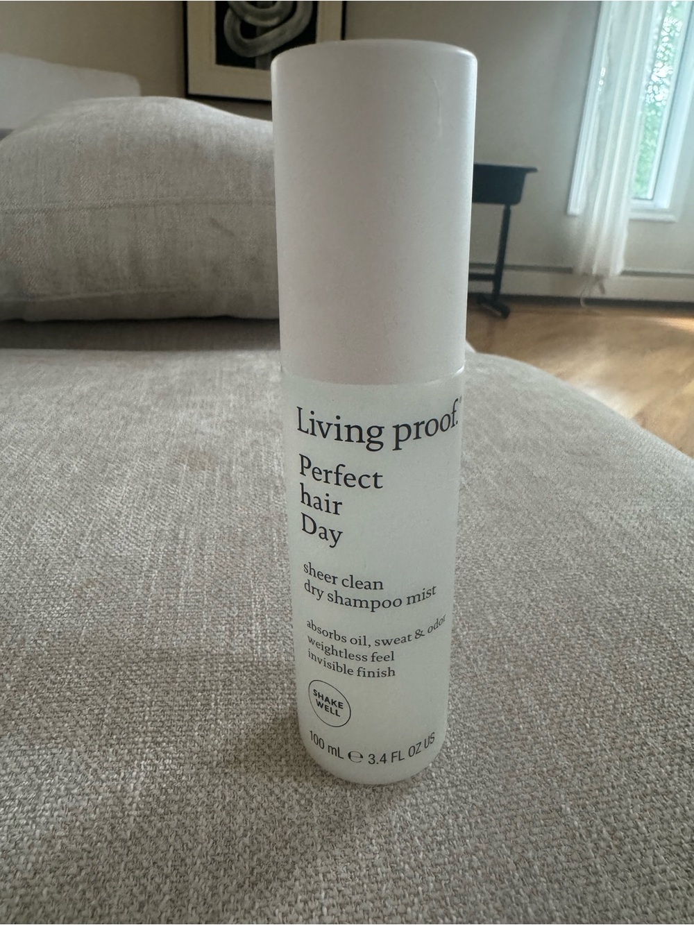 Living Proof Perfect Hair Day Sheer Clean Dry Shampoo Mist - White